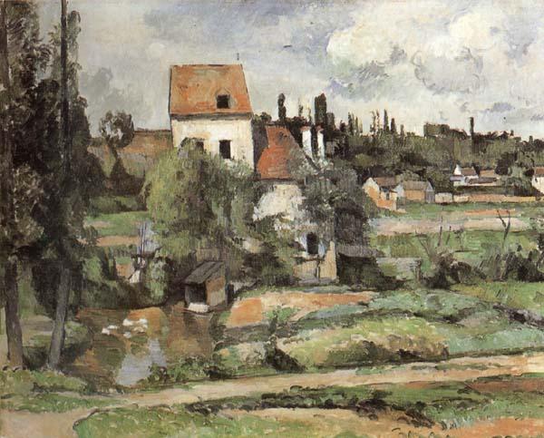 Paul Cezanne Le Moulin sur la Couleuvre a Pontoise China oil painting art